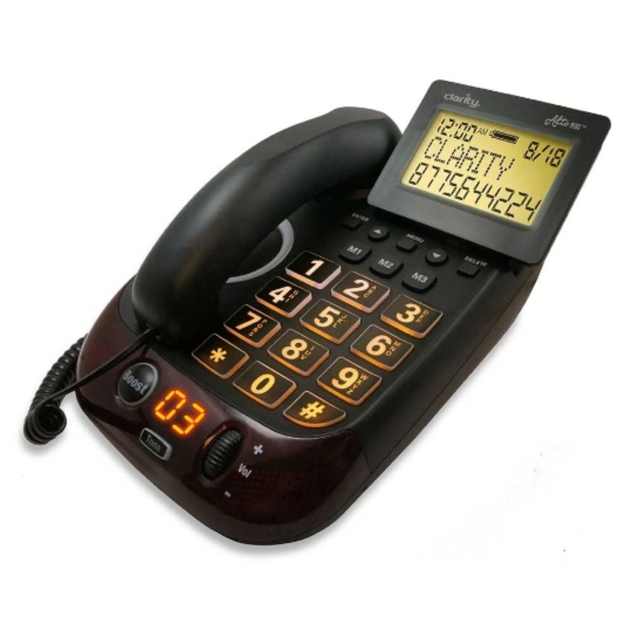 Clarity AltoPlus Extra Loud Caller ID Big Button Speakerphone - Image 4