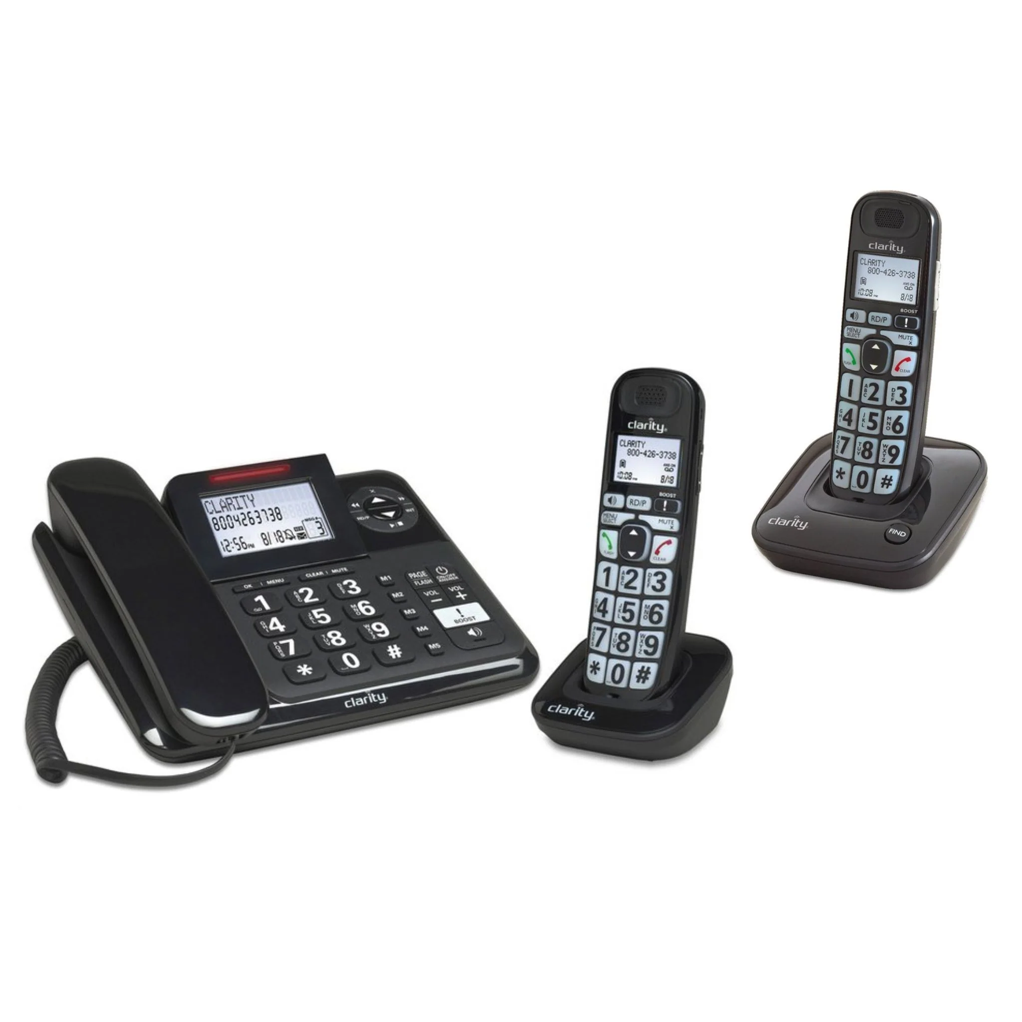 Clarity E814CC Amplified Corded/Cordless Combo with Answering Machine - Image 4