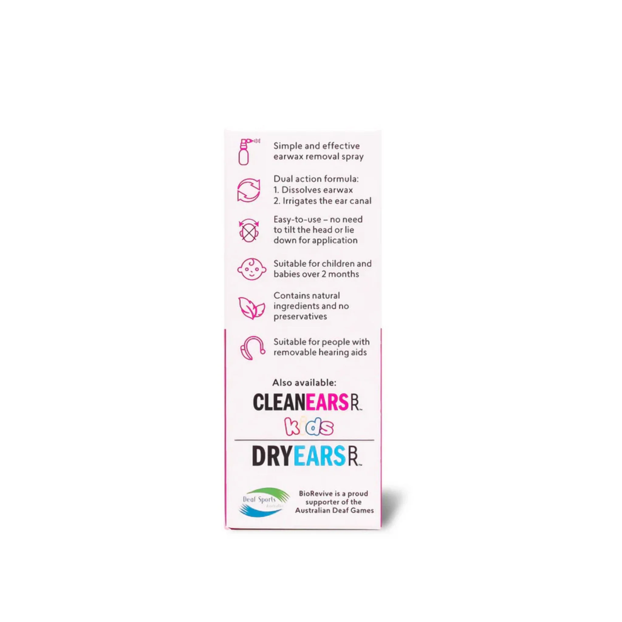 CleanEars – Ear Wax Removal Spray 30ml - Image 4