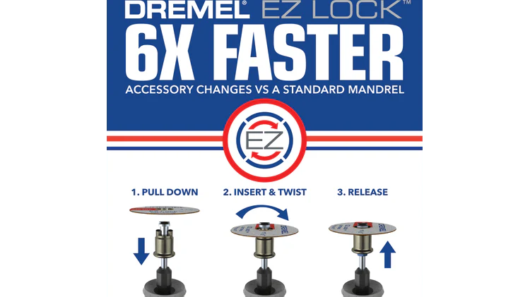 Dremel EZ402 EZ Lock Mandrel - Image 5