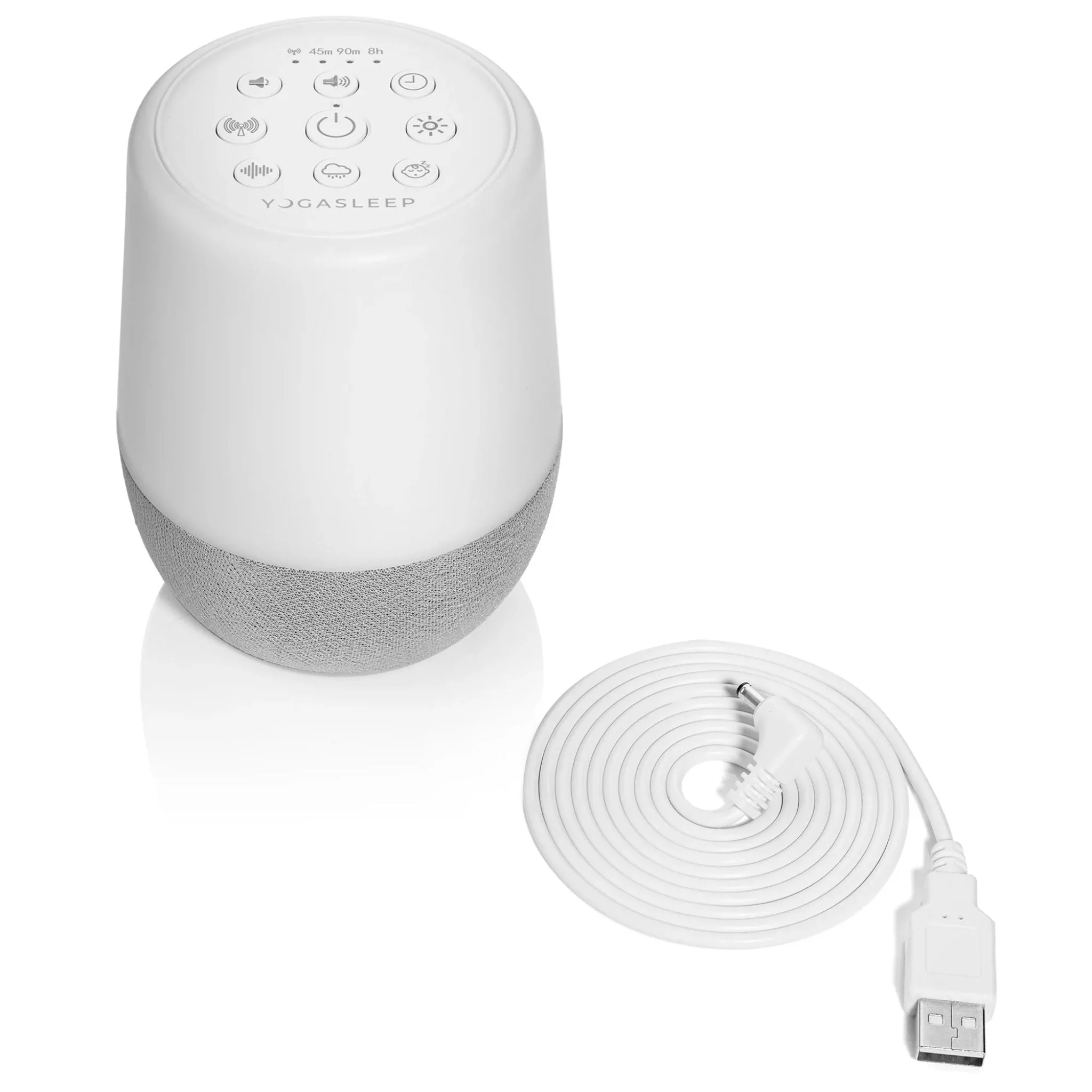 Duet+ White Noise Machine with Night Light and Wireless Speaker - TAA Version - Image 5