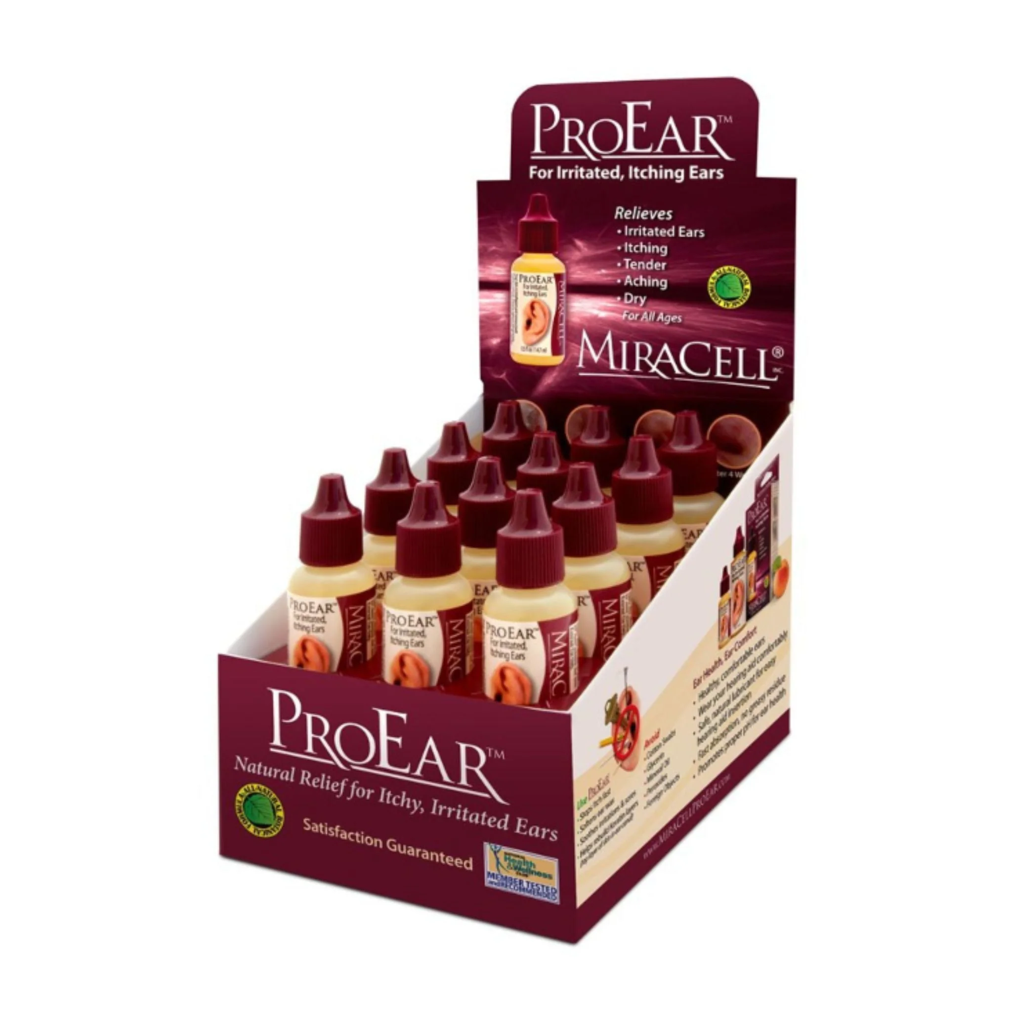 Miracell® Pro Ear, ½ oz Bottles in Display Box