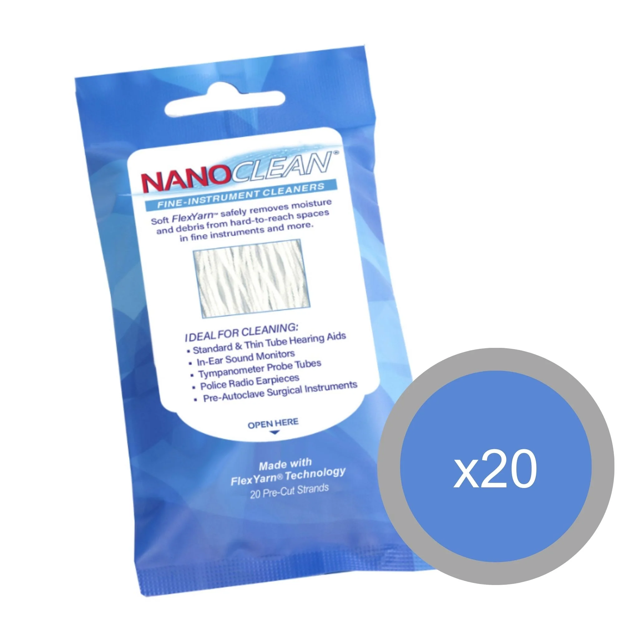 NanoClean Fine Instrument Cleaners (20/pkg) - Image 6
