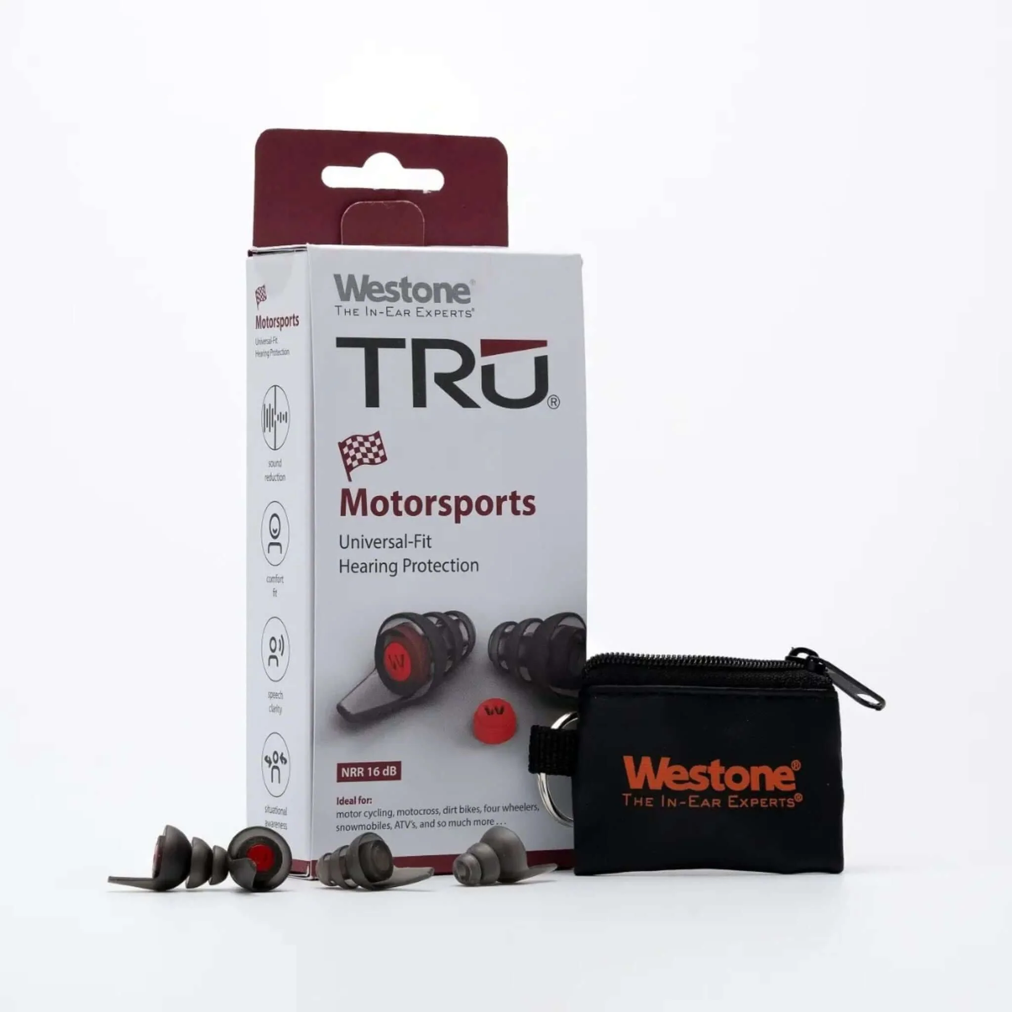 TRU Motorsports Universal Fit Hearing Protection