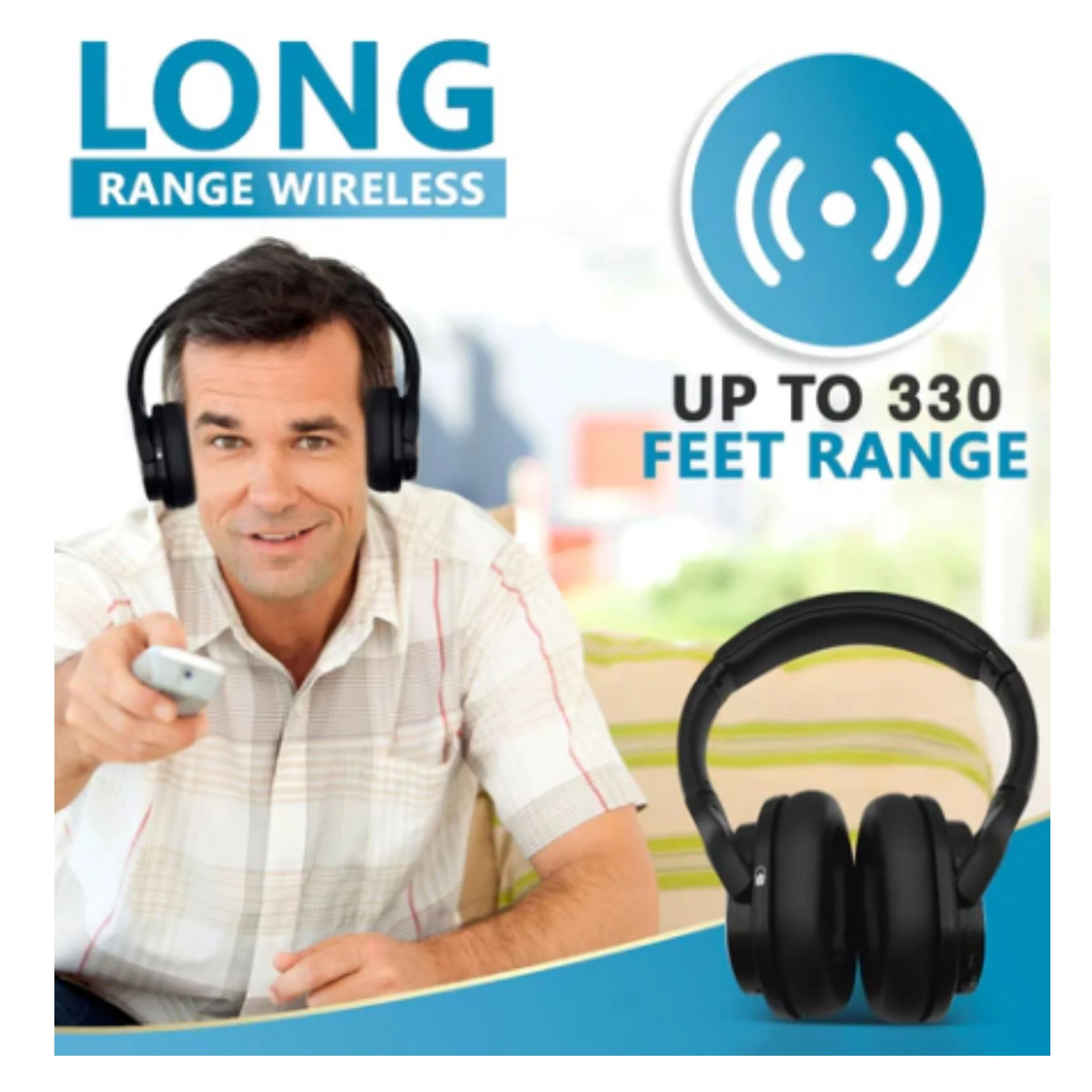 Voice Enhancing TV Headphones - Image 4